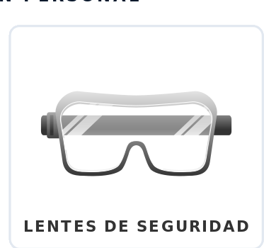 Usar lentes de seguridad al preparar el producto.